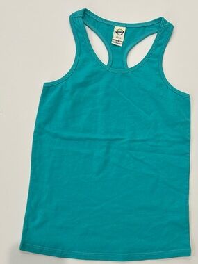 Girls size 5/6 Kavio Racerback Tank Top. Excellent Condition, Teal color